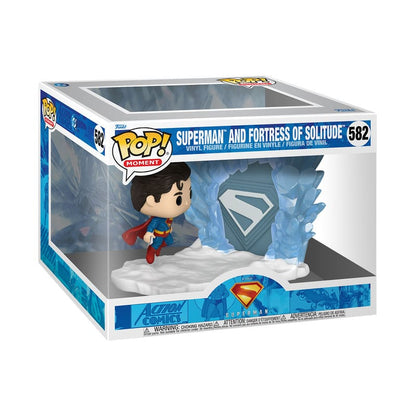 Superman (2025) POP Moments Vinyl Figuren Superman and Fortress of Solitude 9 cm Image 2
