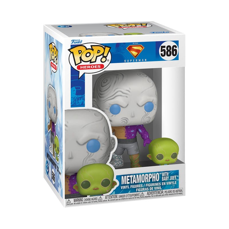 Superman (2025) POP&Buddy! Movies Vinyl Figuren Metamorpho with Baby Joey 9 cm Image 2