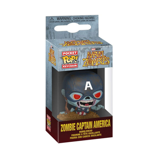 Marvel Zombies POP! Vinyl Schlüsselanhänger 4 cm Captain America Display (12) Image 2