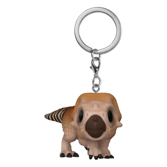 Jurassic World: Die Wiedergeburt Pocket POP! Vinyl Schlüsselanhänger 4 cm Aquilops Display (12) Image 1