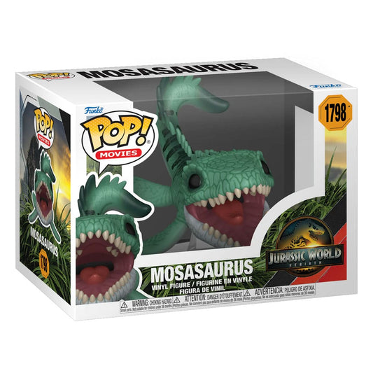 Jurassic World: Die Wiedergeburt POP! Movies Vinyl Figur Mosasaurus 9 cm Image 2