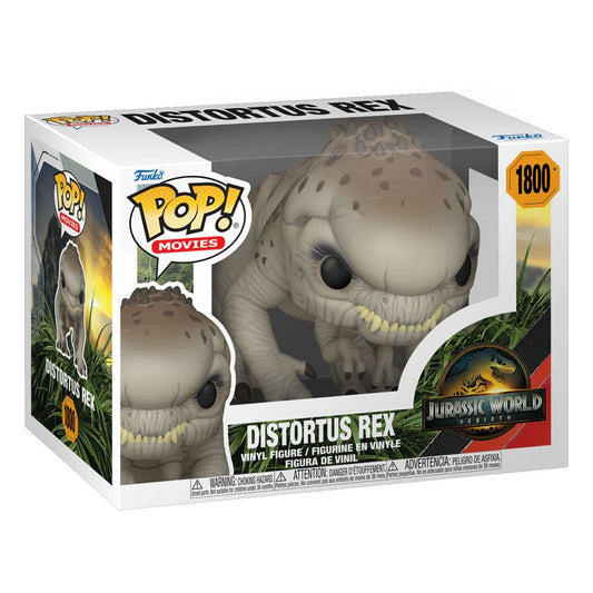 Jurassic World: Die Wiedergeburt POP! Movies Vinyl Figur Distortus Rex 9 cm Image 2