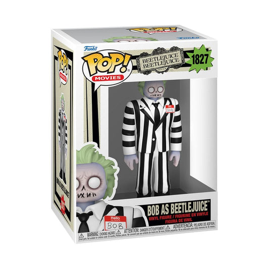 Beetlejuice POP! Movies Vinyl Figur BOB as Beetlejuice 9 cm Image 2