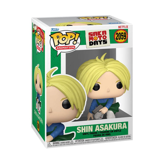 Sakamoto Days POP! Animation Vinyl Figuren Shin 9 cm Image 2