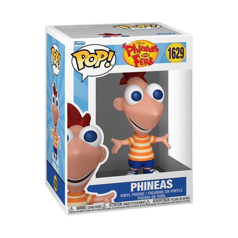 Phineas and Ferb POP! Disney Vinyl Figur Phineas 9 cm Image 2