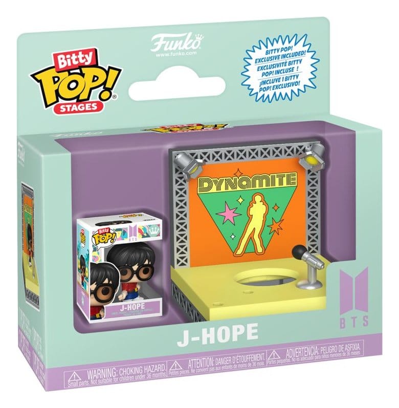 BTS Bitty POP! Stages Vinyl Figuren J-Hope (Dynamite) 2,5 cm Image 5