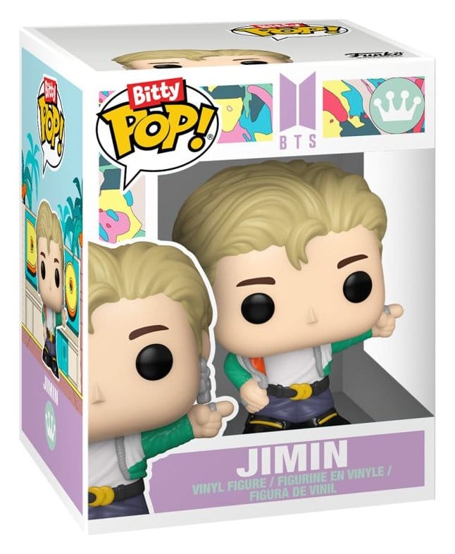BTS Bitty POP! Stages Vinyl Figuren Jimin (Dynamite) 2,5 cm Image 3