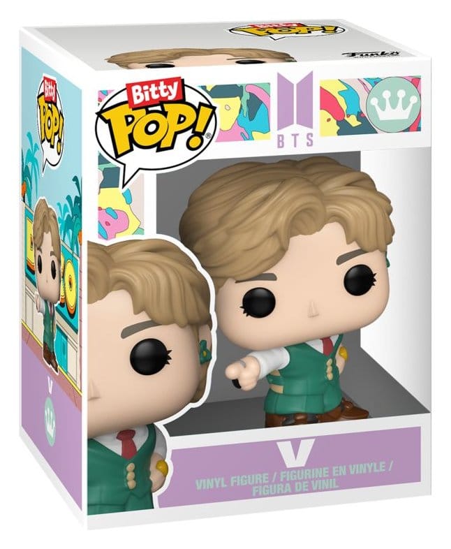 BTS Bitty POP! Stages Vinyl Figuren V (Dynamite) 2,5 cm Image 3