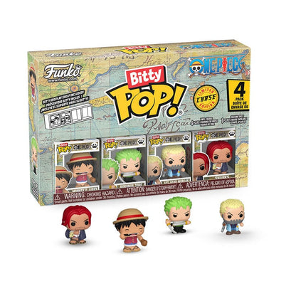 One Piece Bitty POP! Vinyl Figuren 4er-Pack Luffy 2,5 cm Image 1
