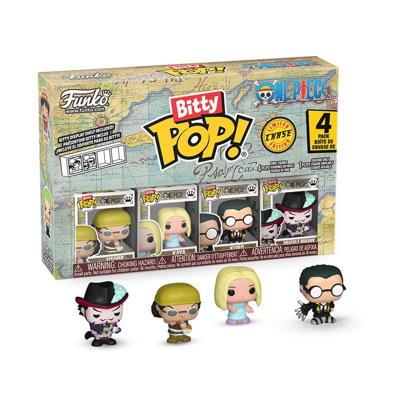 One Piece Bitty POP! Vinyl Figuren 4er-Pack Usopp 2,5 cm Image 1
