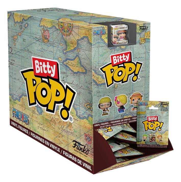 One Piece Bitty POP! Single Vinyl Figuren Display (32) PDQ 2,5 cm Image 1