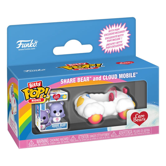 Die Glücksbärchis Bitty POP! Rides Vinyl Figur Share Bear and Cloud Mobile Image 2