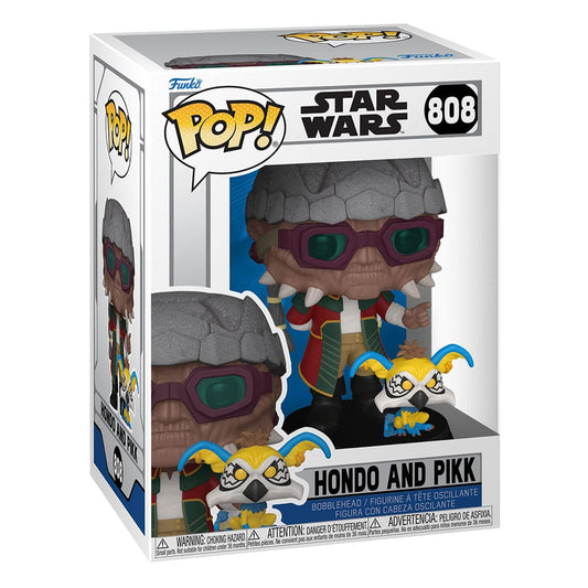 Star Wars POP! Vinyl Wackelkopf-Figur Hondo and Pikk 9 cm Image 2