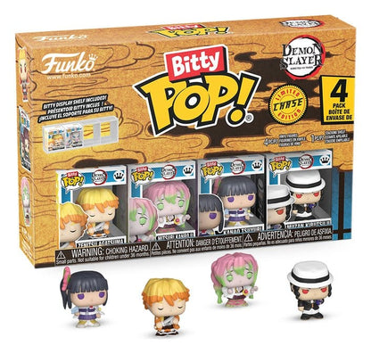 Demon Slayer: Kimetsu no Yaiba Bitty POP! Vinyl Figuren 4er-Pack Zenitsu 2,5 cm Image 1