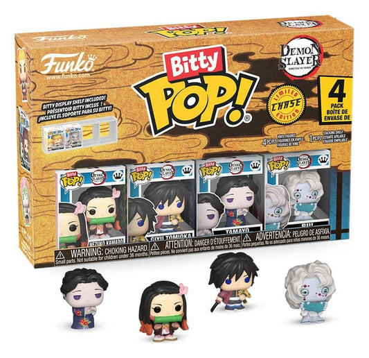 Demon Slayer: Kimetsu no Yaiba Bitty POP! Vinyl Figuren 4er-Pack Nezuko 2,5 cm Image 1