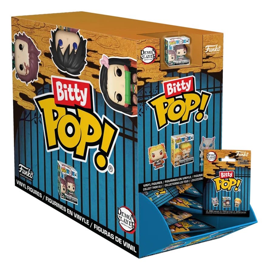 Demon Slayer: Kimetsu no Yaiba - The Movie Bitty POP! Vinyl Figuren 2 cm Display (32) Image 1