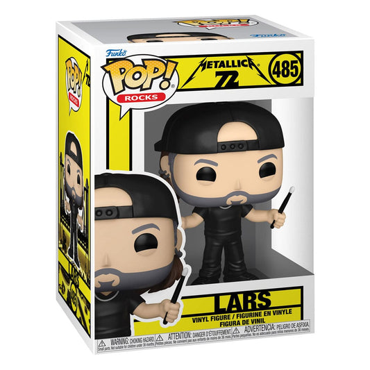 Metallica POP! Rocks Vinyl Figur Lars (72 Seasons) 9 cm Image 2
