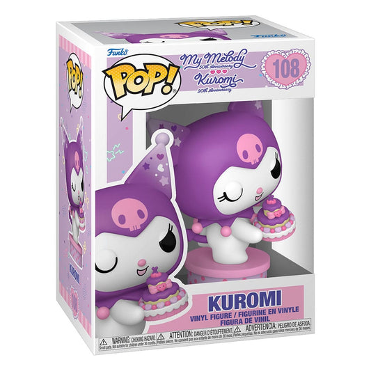 Hello Kitty and Friends POP! Vinyl Figur Kuromi with Cake (20th Anniversary) 9 cm Image 2