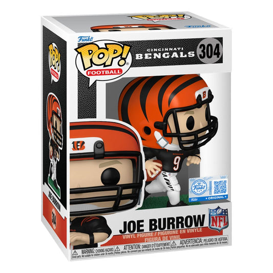 NFL: Legends POP! Sports Vinyl Figur Bengals- Joe Burrow(BK JRSY) 9 cm Image 2