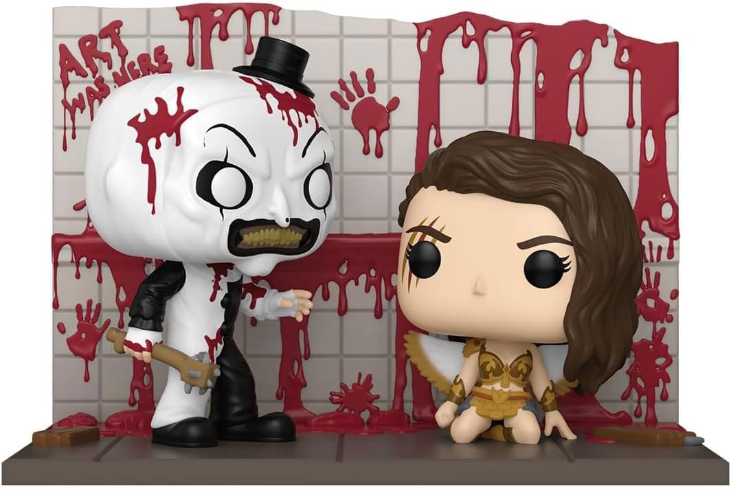 Terrifier 2 POP Moments Vinyl Figuren Art vs Sienna 9 cm Image 1