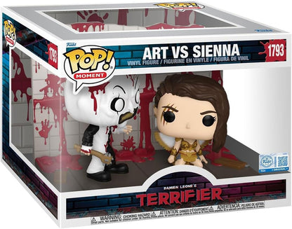 Terrifier 2 POP Moments Vinyl Figuren Art vs Sienna 9 cm Image 2