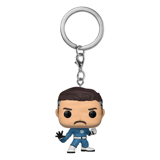 The Fantastic Four: First Steps POP! Vinyl Schlüsselanhänger 4 cm Mister Fantastic Display (12) Image 1