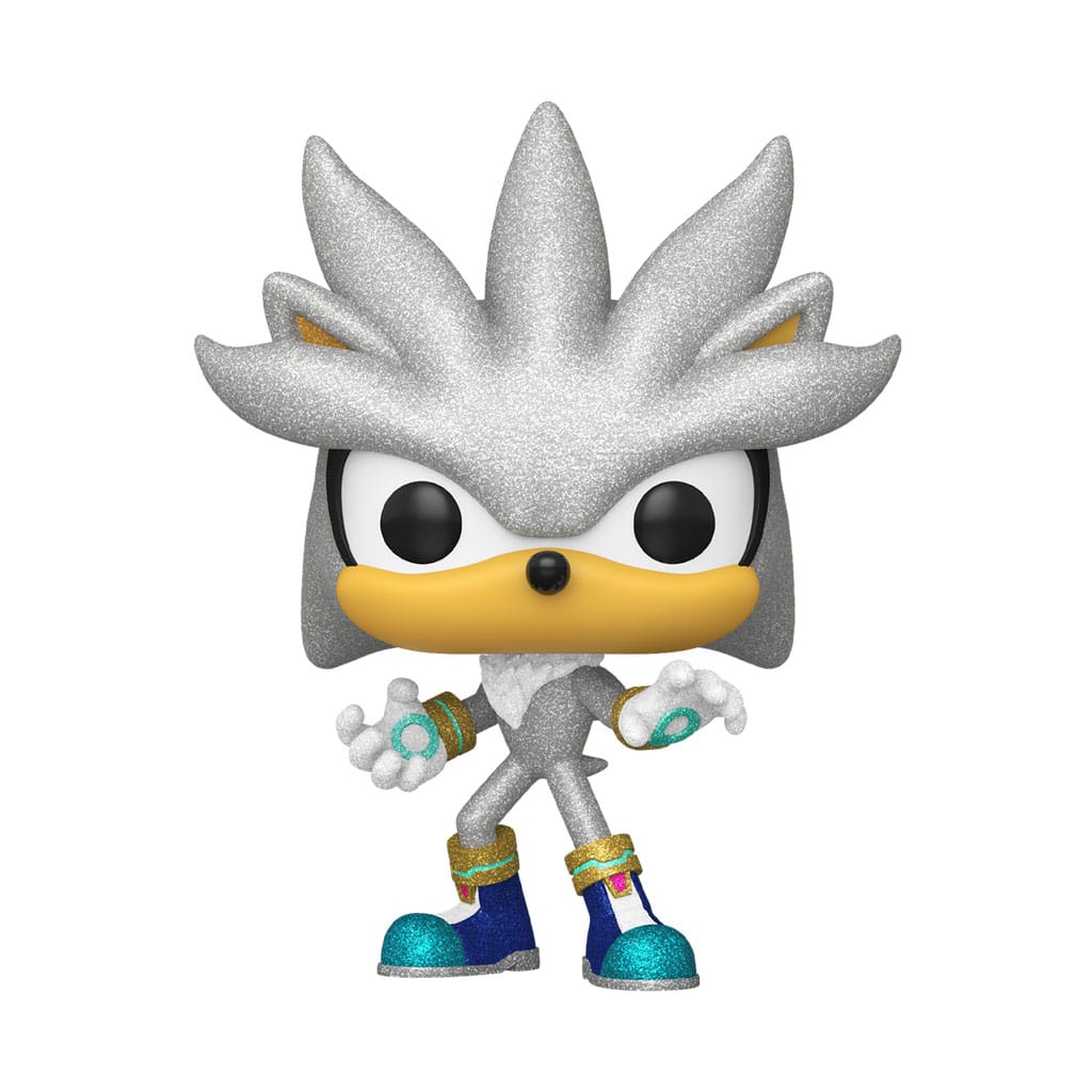 Sonic The Hedgehog POP! Games Vinyl Figur Silver The Hedgehog (FL) 9 cm Image 1