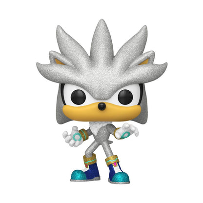 Sonic The Hedgehog POP! Games Vinyl Figur Silver The Hedgehog (FL) 9 cm Image 1