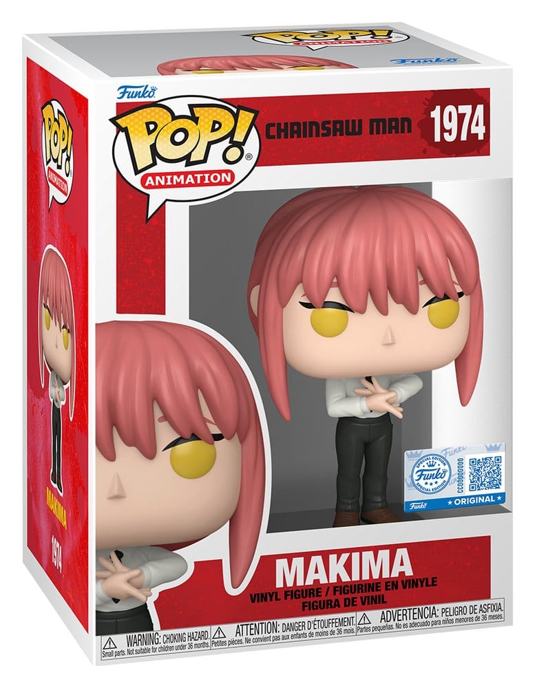 Chainsaw Man POP! Animation Vinyl Figur Makima Exclusive Edition 9 cm Image 2