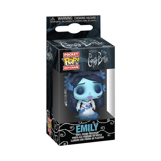 Corpse Bride Pocket POP! Vinyl Schlüsselanhänger 4 cm Emily with Butterflies Display (12) Image 2