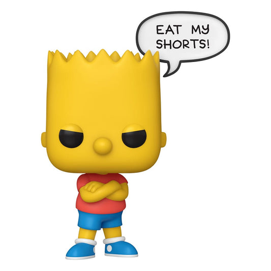Simpsons POP! Sayings Vinyl Figur Bart 9 cm Image 1