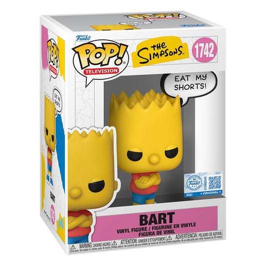 Simpsons POP! Sayings Vinyl Figur Bart 9 cm Image 2