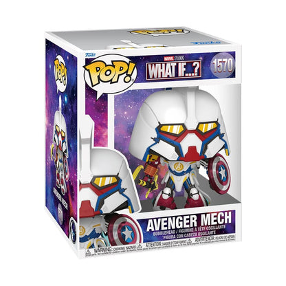 What If...? Super Sized POP! Marvel Vinyl Figur Super Mech 15 cm Image 2