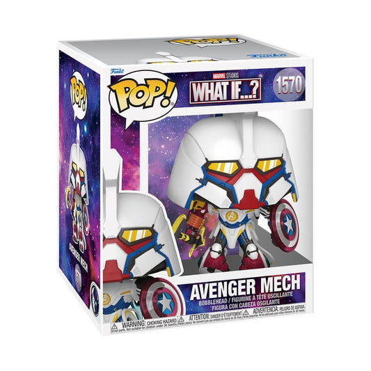 What If...? Super Sized POP! Marvel Vinyl Figur Super Mech 15 cm Image 2