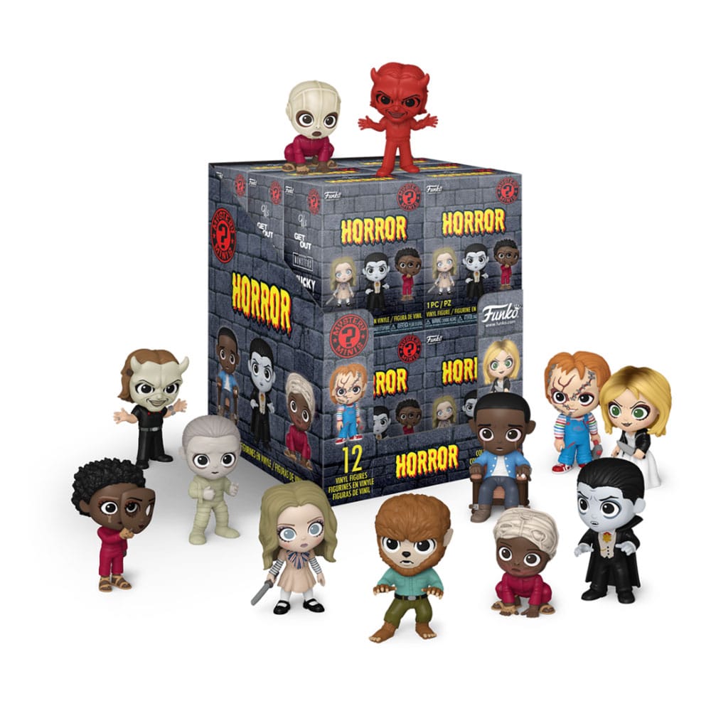 NBCU Mystery Minis Minifiguren Horror 5 cm Display (12) Image 1