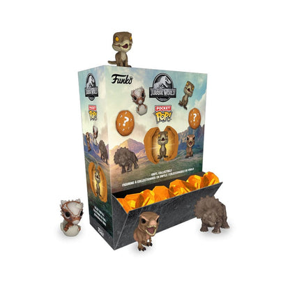 Jurassic World Pocket POP! Vinyl Figuren Amber PDQ Display (12) 4 cm Image 1