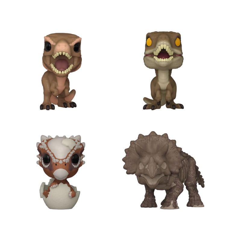 Jurassic World Pocket POP! Vinyl Figuren Amber PDQ Display (12) 4 cm Image 2