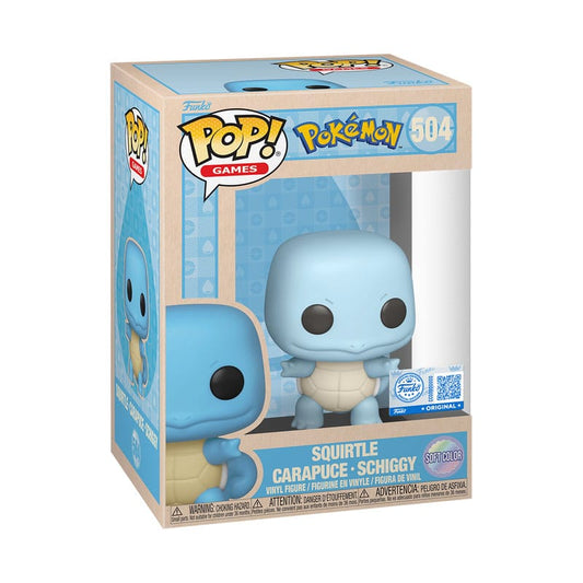 Pokemon POP! Games Vinyl Figur Squirtle (SftClr) 9 cm Image 2