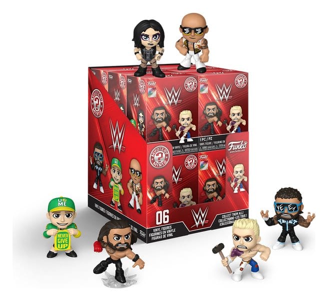 WWE Mystery Minis Minifiguren PDQ 5 cm Display (12) Image 1
