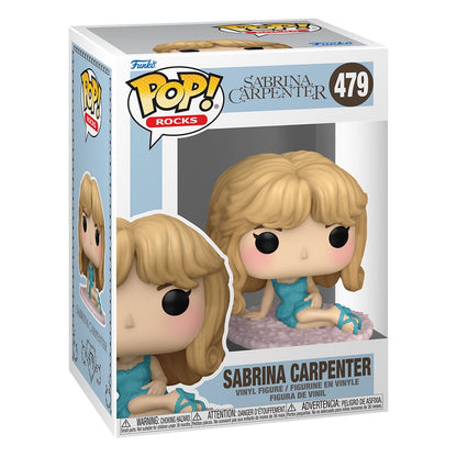 Sabrina Carpenter POP! Rocks Vinyl Figur Sabrina in Night Gown 9 cm Image 2