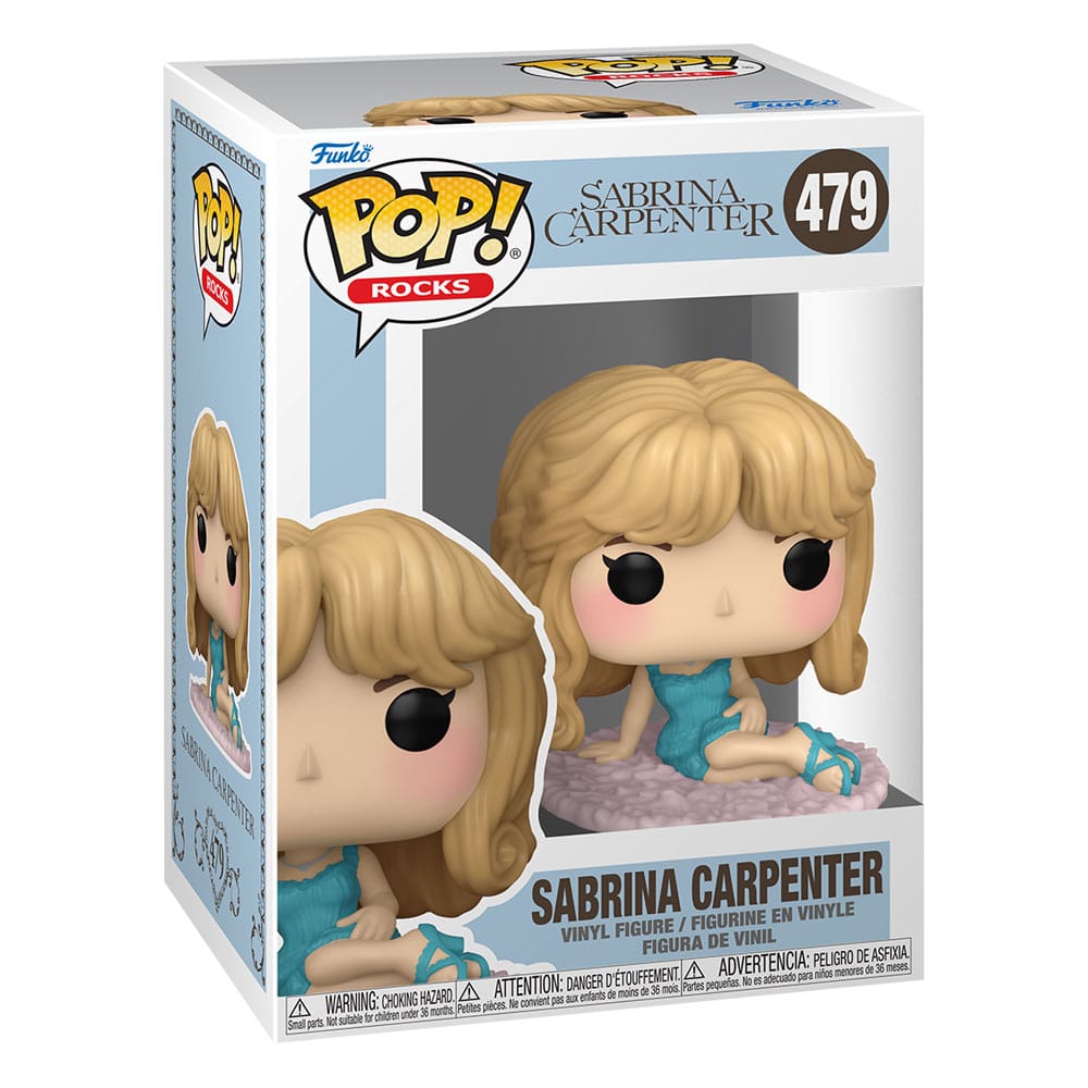 Sabrina Carpenter POP! Rocks Vinyl Figur Sabrina in Night Gown 9 cm Image 2