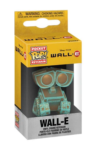 Wall-E POP! Vinyl Schlüsselanhänger 4 cm Wall-E (Patina) Display (12) Image 2