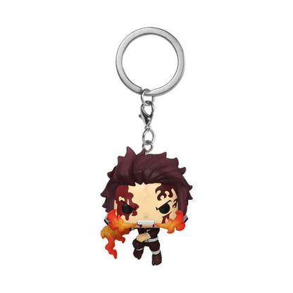 Demon Slayer: Kimetsu no Yaiba POP! Vinyl Schlüsselanhänger 4 cm Tanjiro(Dancing Flash) Display (12) Image 1