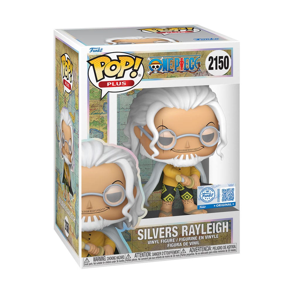 One Piece POP! Animation Vinyl Figuren Silvers Rayleigh with Chase Exclusive 9 cm Sortiment (6) Image 2