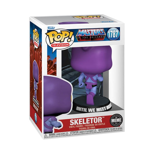 Masters of the Universe POP! Animation Vinyl Figur Meme - Skeletor Running Away 9 cm Image 2