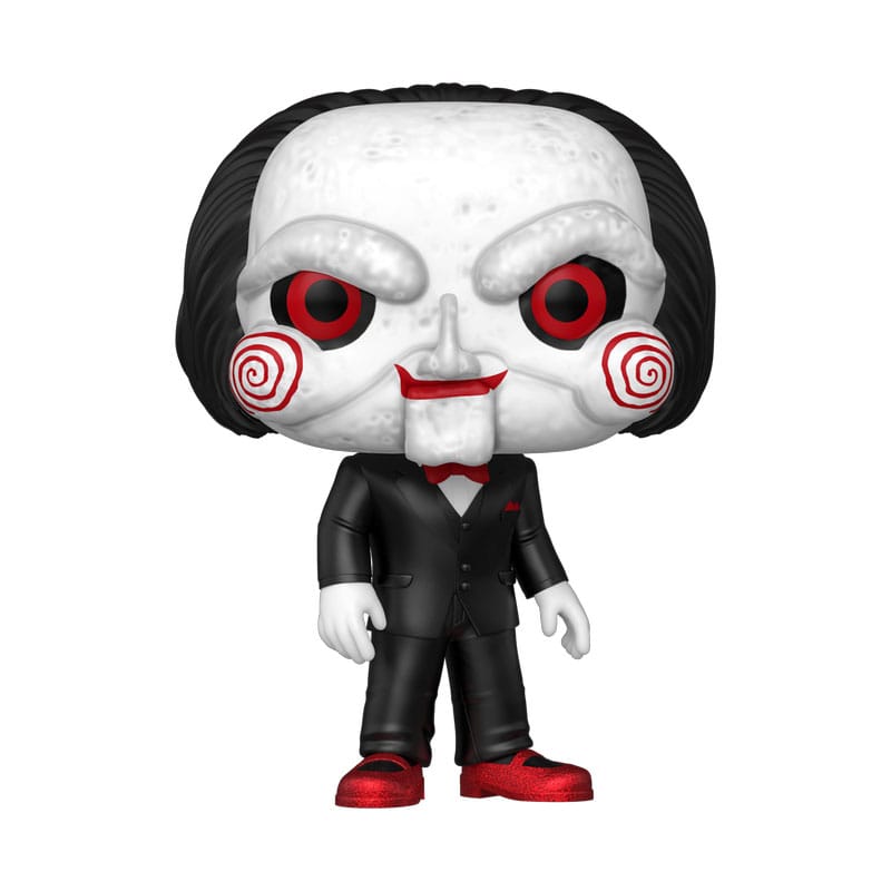 Saw POP! Movies Vinyl Figur Billy the Puppet with Glitter Shoes *Exclusive Edition* 9 cm Image