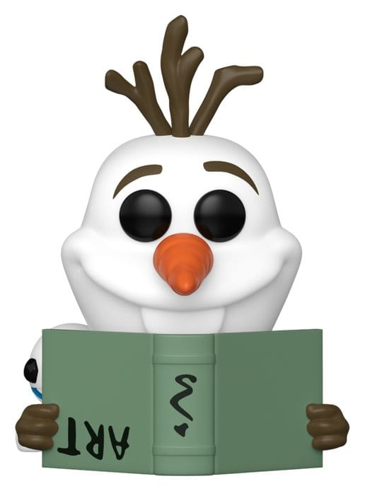 Die Eiskönigin - Völlig unverfroren POP! Disney Vinyl Figur Readers- Olaf w/Book 9 cm Image 1