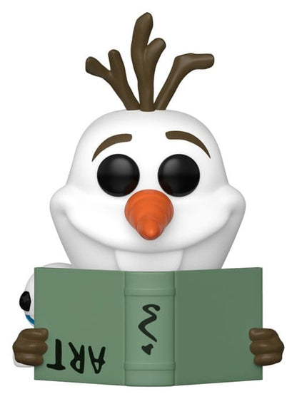 Die Eiskönigin - Völlig unverfroren POP! Disney Vinyl Figur Readers- Olaf w/Book 9 cm Image 1