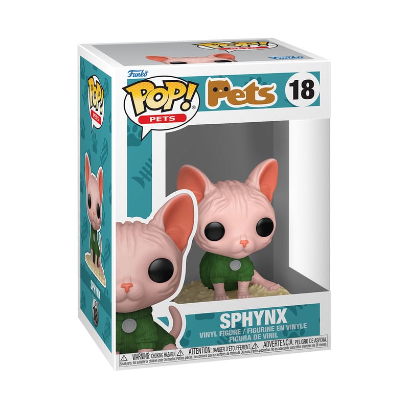 Funko-Legacy POP! Pets Vinyl Figur Sphinx Cat 9 cm Image 2