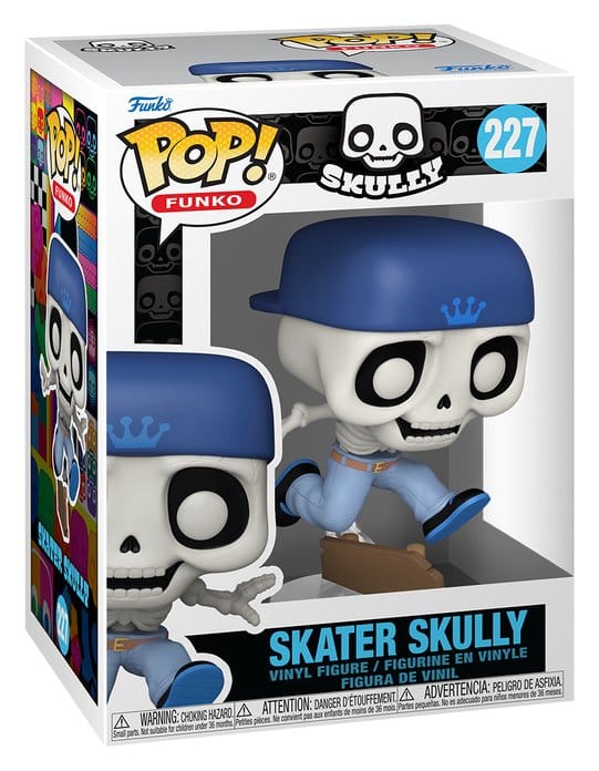Funko Legacy POP! Icons Vinyl Figur Skater Skully 9 cm Image 2